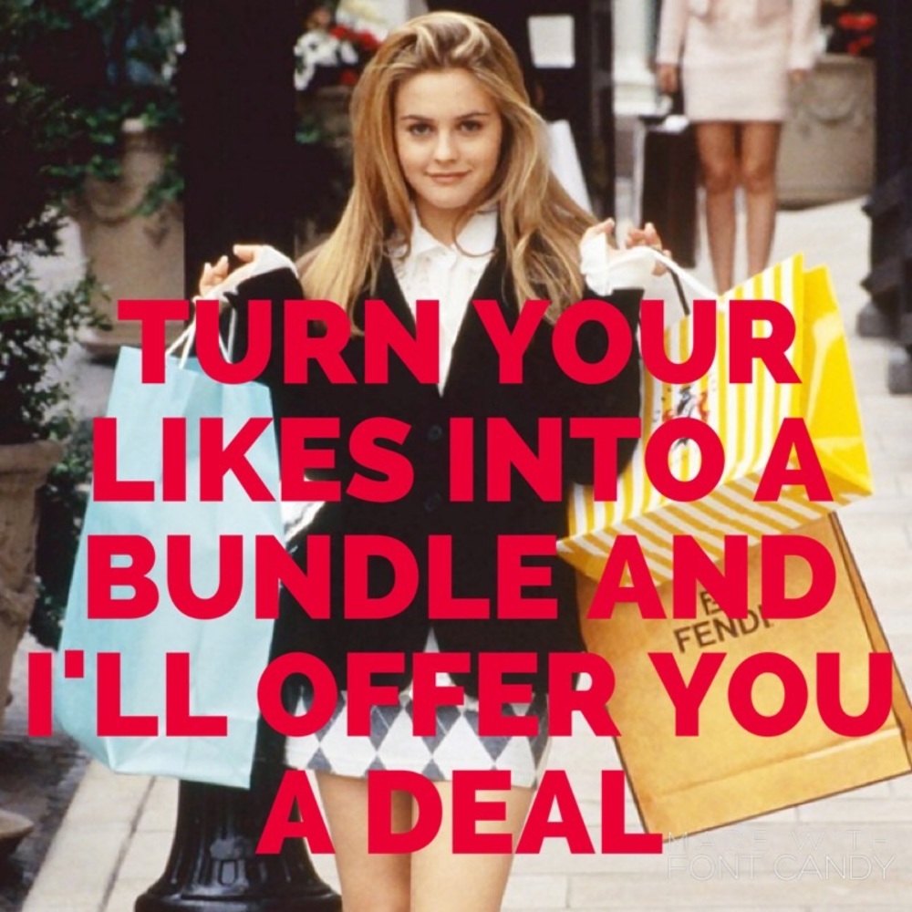 Bundle your items, and get a private offer!